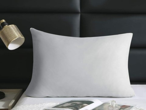 Poszewka satynowa 40x60 szara jednobarwna I24 Poszewka satynowa 40x60 szara jednobarwna I24
