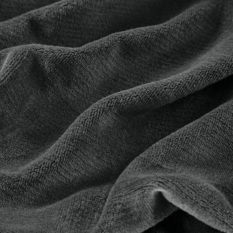 Prześcieradło z mikrofibry 140x200 Flano stalowe na wysoki materac 30 cm Eurofirany Prześcieradło z mikrofibry 140x200 Flano stalowe na wysoki materac 30 cm Eurofirany