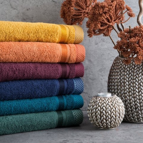 Ręcznik Abbie 5 100x150 stalowy 500g/m2 frotte Eurofirany Ręcznik Abbie 5 100x150 stalowy 500g/m2 frotte Eurofirany