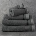 Ręcznik Abbie 5 40x60 stalowy 500g/m2 frotte Eurofirany Ręcznik Abbie 5 40x60 stalowy 500g/m2 frotte Eurofirany