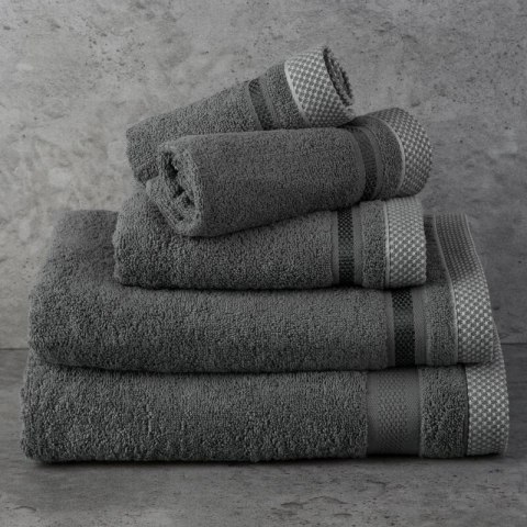 Ręcznik Abbie 5 40x60 stalowy 500g/m2 frotte Eurofirany Ręcznik Abbie 5 40x60 stalowy 500g/m2 frotte Eurofirany