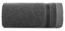 Ręcznik Abbie 5 70x140 stalowy 500g/m2 frotte Eurofirany