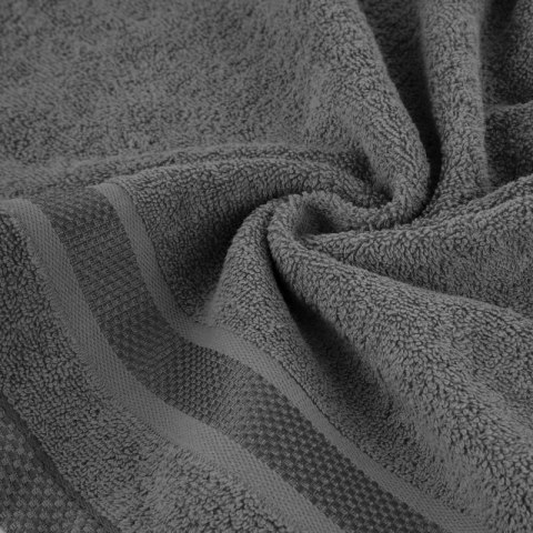 Ręcznik Abbie 5 70x140 stalowy 500g/m2 frotte Eurofirany Ręcznik Abbie 5 70x140 stalowy 500g/m2 frotte Eurofirany
