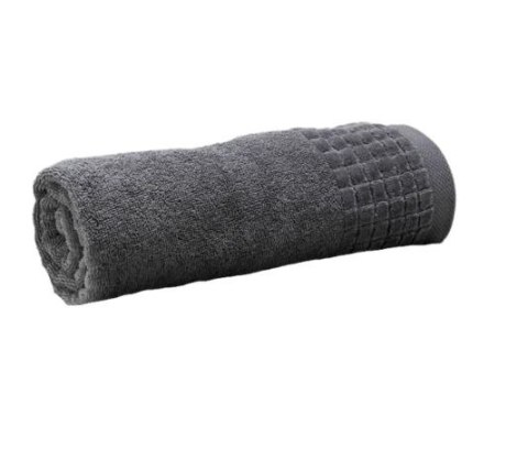 Ręcznik Larisa 50x100 grafitowy 08 bawełniany 500g/m2 Ręcznik Larisa 50x100 grafitowy 08 bawełniany 500g/m2