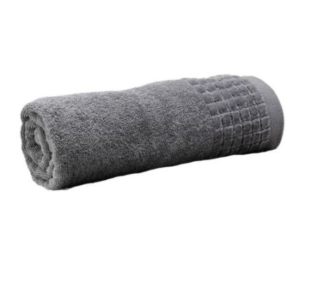 Ręcznik Larisa 50x100 stalowy 04 bawełniany 500g/m2 Ręcznik Larisa 50x100 stalowy 04 bawełniany 500g/m2