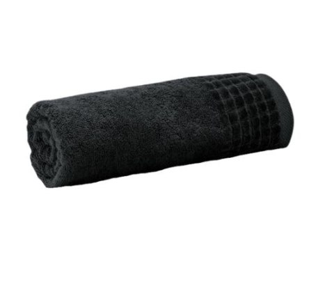 Ręcznik Larisa 70x140 czarny 11 bawełniany 500g/m2 Ręcznik Larisa 70x140 czarny 11 bawełniany 500g/m2