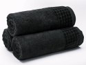 Ręcznik Larisa 70x140 czarny 11 bawełniany 500g/m2 Ręcznik Larisa 70x140 czarny 11 bawełniany 500g/m2