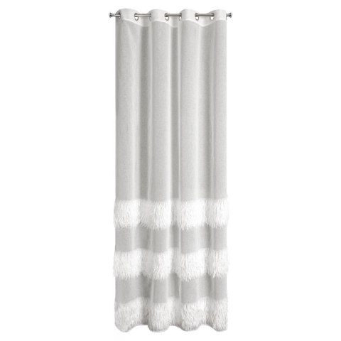 Firana gotowa 140x250 Margaret 4 kremowa pasy gotowa na przelotkach Eurofirany Firana gotowa 140x250 Margaret 4 kremowa pasy gotowa na przelotkach Eurofirany