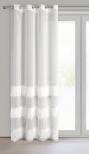 Firana gotowa 140x250 Margaret 4 kremowa pasy gotowa na przelotkach Eurofirany Firana gotowa 140x250 Margaret 4 kremowa pasy gotowa na przelotkach Eurofirany