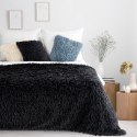 Koc narzuta 130x170 Adore włochacz czarny futrzak Eurofirany Koc narzuta 130x170 Adore włochacz czarny futrzak Eurofirany
