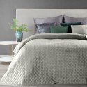 Narzuta dekoracyjna 170x210 Dimon srebrna ciemna geometryczna welurowa Eurofirany Narzuta dekoracyjna 170x210 Dimon srebrna ciemna geometryczna welurowa Eurofirany