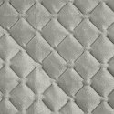 Narzuta dekoracyjna 170x210 Dimon srebrna ciemna geometryczna welurowa Eurofirany Narzuta dekoracyjna 170x210 Dimon srebrna ciemna geometryczna welurowa Eurofirany