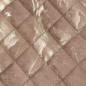 Narzuta dekoracyjna 170x210 Luiz 6 beżowa ciemna złota welurowa geometryczna Narzuta dekoracyjna 170x210 Luiz 6 beżowa ciemna złota welurowa geometryczna