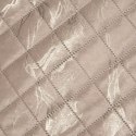 Narzuta dekoracyjna 170x210 Luiz 6 beżowa złota welurowa geometryczna Narzuta dekoracyjna 170x210 Luiz 6 beżowa złota welurowa geometryczna