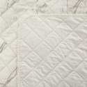 Narzuta dekoracyjna 170x210 Luiz 6 kremowa złota welurowa geometryczna Narzuta dekoracyjna 170x210 Luiz 6 kremowa złota welurowa geometryczna