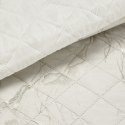 Narzuta dekoracyjna 170x210 Luiz 6 kremowa złota welurowa geometryczna Narzuta dekoracyjna 170x210 Luiz 6 kremowa złota welurowa geometryczna