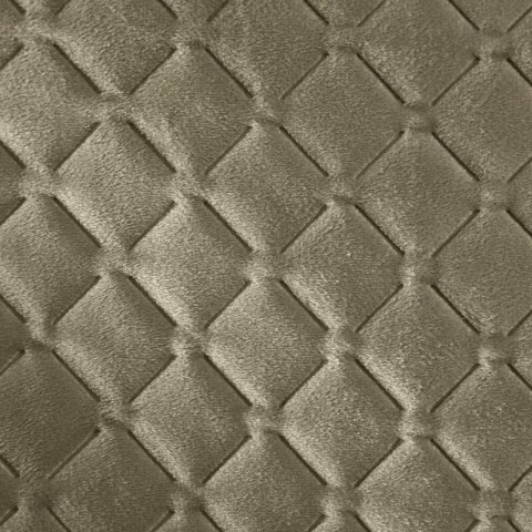 Narzuta dekoracyjna 200x220 Dimon beżowa ciemna geometryczna welurowa Eurofirany Narzuta dekoracyjna 200x220 Dimon beżowa ciemna geometryczna welurowa Eurofirany