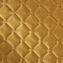 Narzuta dekoracyjna 200x220 Dimon miodowa geometryczna welurowa Eurofirany Narzuta dekoracyjna 200x220 Dimon miodowa geometryczna welurowa Eurofirany