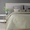 Narzuta dekoracyjna 200x220 Dimon srebrna geometryczna welurowa Eurofirany Narzuta dekoracyjna 200x220 Dimon srebrna geometryczna welurowa Eurofirany