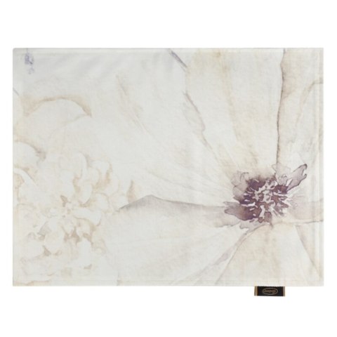 Obrus serweta 30x40 Velvet 6 podkładka kremowy beżowy kwiaty welurowy komplet 4 szt Eurofirany Obrus serweta 30x40 Velvet 6 podkładka kremowy beżowy kwiaty welurowy komplet 4 szt Eurofirany