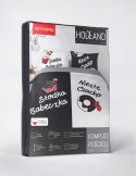 Pościel bawełniana 220x200 czarna biała Słodka Babeczka Niezłe Ciacho 5293 A Holland 52 Pościel bawełniana 220x200 czarna biała Słodka Babeczka Niezłe Ciacho 5293 A Holland 52