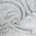 Pościel welurowa 220x200 Flano 5 srebrna szara ornamenty Eurofirany Pościel welurowa 220x200 Flano 5 srebrna szara ornamenty Eurofirany