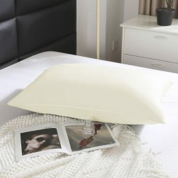 Poszewka satynowa 70x80 ekri jednobarwna I24