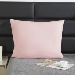 Poszewka satynowa 70x80 pudrowa różowa jednobarwna I24