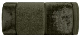 Ręcznik Emma 10 70x140 zielony ciemny 500g/m2 frotte Eurofirany