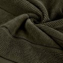 Ręcznik Emma 10 70x140 zielony ciemny 500g/m2 frotte Eurofirany Ręcznik Emma 10 70x140 zielony ciemny 500g/m2 frotte Eurofirany