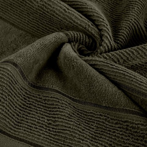 Ręcznik Emma 10 70x140 zielony ciemny 500g/m2 frotte Eurofirany Ręcznik Emma 10 70x140 zielony ciemny 500g/m2 frotte Eurofirany