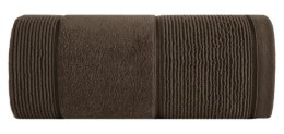 Ręcznik Emma 12 70x140 brązowy 500g/m2 frotte Eurofirany