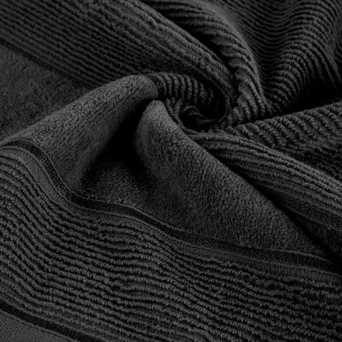 Ręcznik Emma 13 30x50 czarny 500g/m2 frotte Eurofirany Ręcznik Emma 13 30x50 czarny 500g/m2 frotte Eurofirany