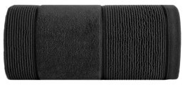 Ręcznik Emma 13 70x140 czarny 500g/m2 frotte Eurofirany