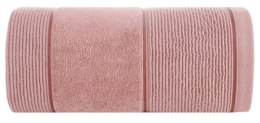 Ręcznik Emma 5 30x50 pudrowy różowy 500g/m2 frotte Eurofirany