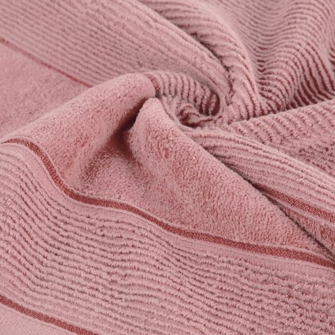 Ręcznik Emma 5 30x50 pudrowy różowy 500g/m2 frotte Eurofirany Ręcznik Emma 5 30x50 pudrowy różowy 500g/m2 frotte Eurofirany