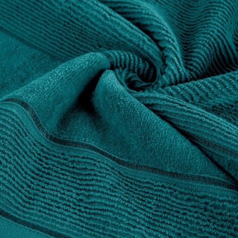 Ręcznik Emma 9 70x140 turkusowy ciemny 500g/m2 frotte Eurofirany Ręcznik Emma 9 70x140 turkusowy ciemny 500g/m2 frotte Eurofirany