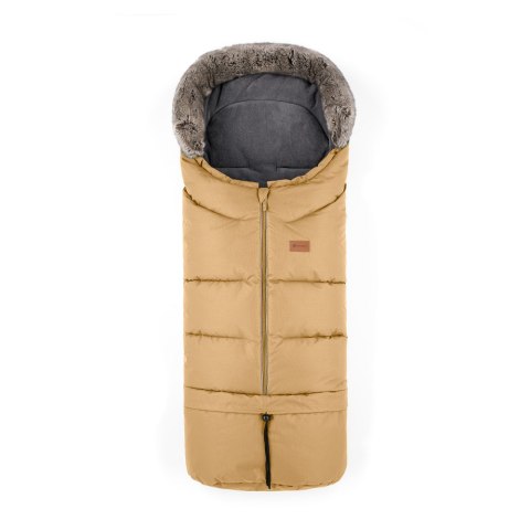 Śpiworek do wózka zimowy Arctic 4w1 Karmelowy PETITE&MARS Śpiworek do wózka zimowy Arctic 4w1 Karmelowy PETITE&MARS