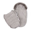 Śpiworek do wózka zimowy Comfy 4w1 Srebrny PETITE&MARS Śpiworek do wózka zimowy Comfy 4w1 Srebrny PETITE&MARS