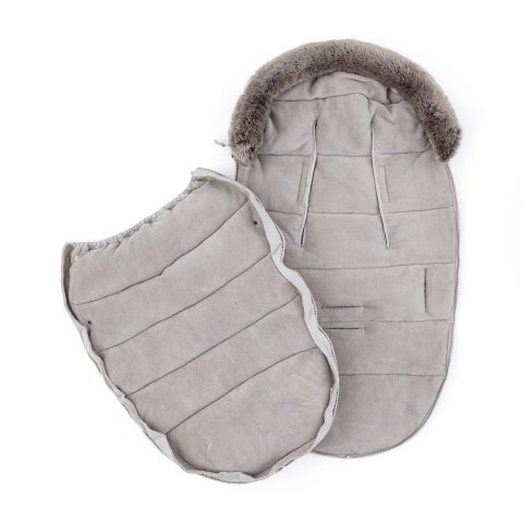 Śpiworek do wózka zimowy Comfy 4w1 Srebrny PETITE&MARS Śpiworek do wózka zimowy Comfy 4w1 Srebrny PETITE&MARS