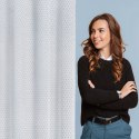 Firana 140x250 Cindy biała gotowa na przelotkach Eurofirany Firana 140x250 Cindy biała gotowa na przelotkach Eurofirany