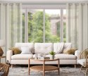 Firana 140x250 Cyntia kremowa gotowa na przelotkach Eurofirany Firana 140x250 Cyntia kremowa gotowa na przelotkach Eurofirany