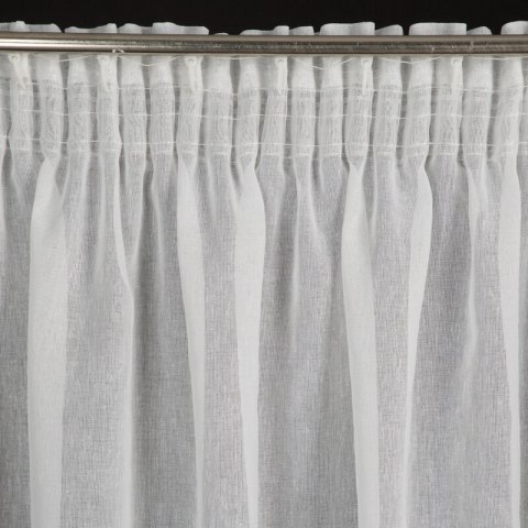 Firana 140x270 Linzi biała gotowa na taśmie Eurofirany Firana 140x270 Linzi biała gotowa na taśmie Eurofirany