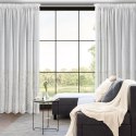 Firana 140x270 Melia biała gotowa na taśmie Eurofirany Firana 140x270 Melia biała gotowa na taśmie Eurofirany