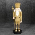 Figurka świąteczna Dziadek do orzechów 198 10x32 złoty Eurofirany Figurka świąteczna Dziadek do orzechów 198 10x32 złoty Eurofirany