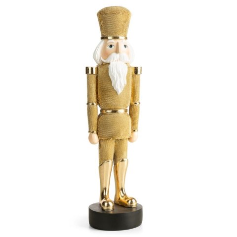 Figurka świąteczna Dziadek do orzechów 199 10x37 złoty Eurofirany Figurka świąteczna Dziadek do orzechów 199 10x37 złoty Eurofirany