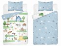 Pościel bawełniana 90x120 4999 B Farma biała niebieska zielona poszewka 40x60 Mayamoo 22 Pościel bawełniana 90x120 4999 B Farma biała niebieska zielona poszewka 40x60 Mayamoo 22