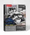 Pościel świecąca w ciemności 140x200 Anime Boy Girl czarna biała 5207 A Fluo 40 Pościel świecąca w ciemności 140x200 Anime Boy Girl czarna biała 5207 A Fluo 40