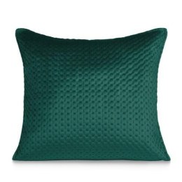Poszewka dekoracyjna 45x45 Maya zielona butelkowa welurowa I24