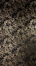 Zasłona 140x270 Felis czarna szampańska z nadrukiem liści gotowa na taśmie Eurofirany Zasłona 140x270 Felis czarna szampańska z nadrukiem liści gotowa na taśmie Eurofirany